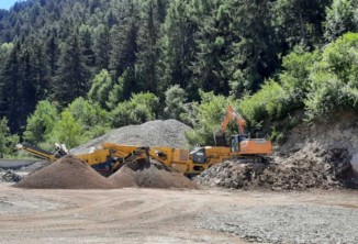 Baggerarbeiten, Aussengestaltung