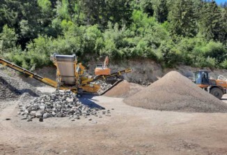 Baggerarbeiten, Aussengestaltung