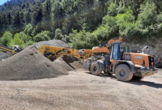 Baggerarbeiten, Aussengestaltung