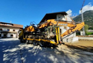 Baggerarbeiten, Aussengestaltung, Baustelle