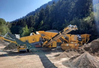 Baggerarbeiten, Aussengestaltung, Baustelle