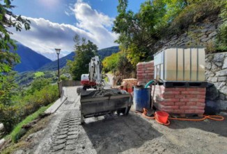 Baggerarbeiten, Aussengestaltung, Baustelle