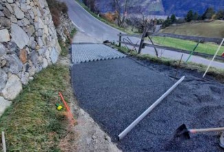 Baggerarbeiten, Aussengestaltung, Baustelle