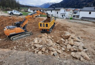 Aushubarbeiten, St. Valentin a. H.