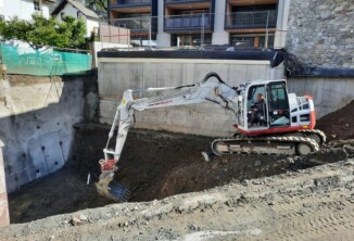 Aushubarbeiten, Laas