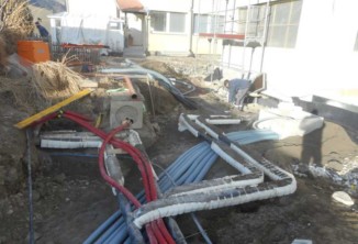 Baggerarbeiten, Aussengestaltung