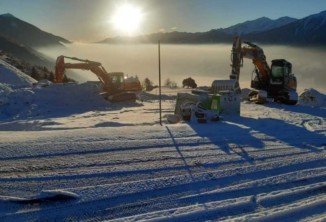 Baggerarbeiten, Aussengestaltung