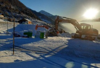 Baggerarbeiten, Aussengestaltung